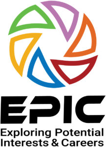 EPIC logo and tagline Exploring Potential Interests and Careers